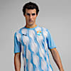 Camiseta manga corta pre-partido Sporting Cristal para hombre, Team Light Blue-PUMA White, small-PER