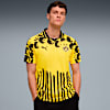 Camiseta Mundial de Clubes KIDSUPER x BORUSSIA DORTMUND para hombre, Faster Yellow-PUMA Black, small-PER