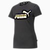 Polo Essentials+ para mujer, Puma Black-Gold foil, small-PER