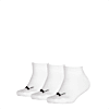 Medias para juniors invisibles PUMA, pack de 3 pares, white, small-PER