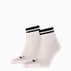 Medias tobilleras Puma Heritage, pack de 2 pares unisex, white, small-PER
