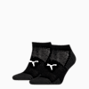 Medias tobilleras Sport, pack de 2 pares unisex, black, small-PER