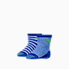 Medias PUMA Classic para bebés, pack de 2 pares, blue green combo, small-PER