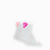 Medias cortas PUMA Heart, pack de 2 pares para mujer, white / pink, small-PER
