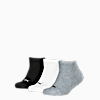 Medias para juniors PUMA KIDS PLAIN, pack de 3 pares, grey/white/black, small-PER