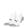 Medias deportivos PUMA, pack de 2 pares unisex, White, small-PER