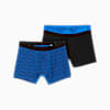 Boxer PUMA printed, pack de 2 para hombre, blue / black, small-PER