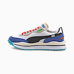 Rider 020 Ride On Shoes P.White Dazz Blue High Rise PUMA Shoes