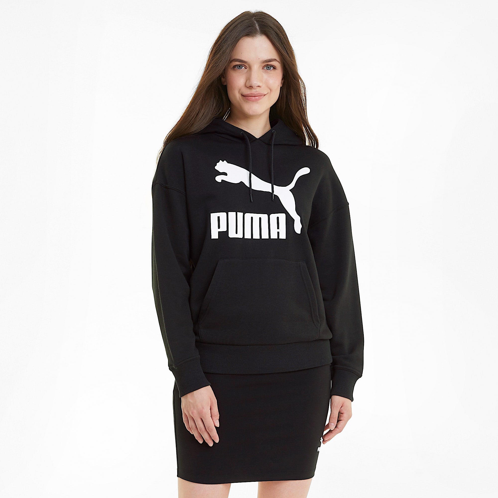 Polera con capucha Classics para mujer