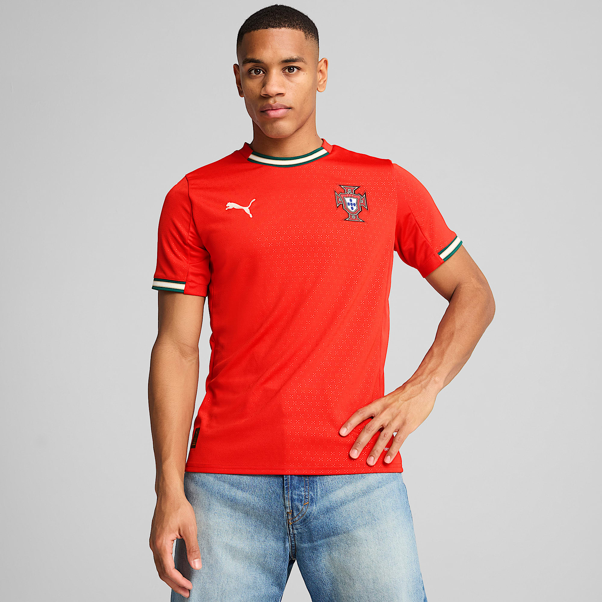 Camiseta Portugal 1.ª equipación 2025 para hombre | PUMA PE