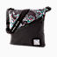 RE.GEN Schultertasche, Anthracite-AOP, small