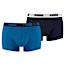 Boxer Basic 2 paia, true blue, small