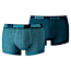 Boxer Basic 2 paia, denim, small