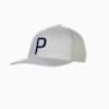 Throwback P 110 Men's Golf Cap, Quarry-Peacoat, small-SEA