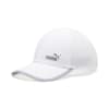 หมวกแก๊ปสำหรับวิ่ง Essentials, Puma White-No. 1, small-THA