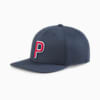 P Boys' Golf Cap, Navy Blazer Heather-Ski Patrol, small-SEA