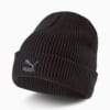 Classics Archive Mid Fit Beanie, Puma Black-gray Logo, small-PHL