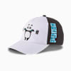 Animal Youth Baseball Cap, Puma White-Puma Black-Panda, small-SEA