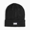 Classic Cuff Ribbed Beanie, Puma Black, small-AUS