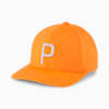 P Golf Cap - Youth 8-16 years, Rickie Orange-Cool Mid Gray, small-AUS