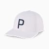 P Golf Cap Youth, White Glow-Navy Blazer, small-SEA