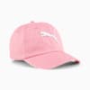 Essentials Cat Logo Cap - Youth 8-16 years, Fast Pink, small-NZL