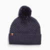 WRMLBL Women's Golf Pom Beanie, Navy Blazer, small