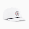 Pars & Stripes Rope Tech Men's Golf Cap, White Glow, small-SEA