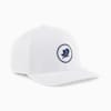 Love Golf Tech Men's Golf Cap, White Glow-Deep Navy, small-THA