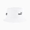 Essentials Logo Bucket Hat, PUMA White, small-PHL