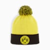 Borussia Dortmund Pom Pom Beanie Youth, Faster Yellow-PUMA Black, small