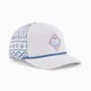 Fair Isle 5-Panel Tech Golf Cap, White Glow-Blue Horizon, small-AUS