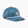 Topi Rope PUMA x PALM TREE CREW Tech Graphic, Club Navy-Gray Skies, small-IDN