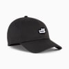 ESSENTIALS Unisex No. 1 Logo Patch Baseball Cap, Puma Black, small-AUS