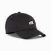 Essentials No. 1 Logo Patch Baseball Cap, Puma Black, small-THA