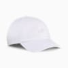 Essentials No. 1 Logo Patch Baseball Cap, PUMA White, small-THA