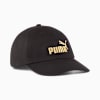 ESS No.1 Logo Baseball Cap, PUMA Black-Gold-Logo, small-VNM