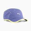 Runner Short Visor 5 Panel Cap, Blue Crystal, small-VNM