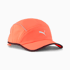 Runner Short Visor 5 Panel Cap, Glowing Red, small-AUS
