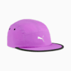 Essentials Running 5 Panel Cap, Wild Berry, small