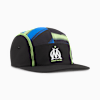 Olympique de Marseille FASTER 5-Panel Cap, PUMA Black-PUMA White, small