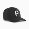 Heritage P Tech Golf Cap Men, PUMA Black-White Glow, small-SEA