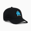 Olympique de Marseille Essentials Cap, PUMA Black-Bleu Azur, small