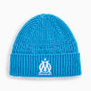 Olympique de Marseille Essentials Beanie Unisex, Bleu Azur-PUMA White, small
