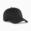 Essentials Metal PUMA Cat Baseball Cap Youth, PUMA Black, small-SEA