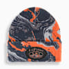 LaFrancé Beanie, Flat Dark Gray-Galactic Gray-Orange Glo-AOP, small