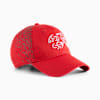 Schweiz Essentials Cap, PUMA Red-Dark Crimson, small