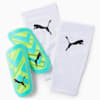 ULTRA Flex Sleeve Football Shin Guards, Electric Peppermint-Fast Yellow, small-SEA