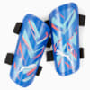 ULTRA Light Strap Football Shin Guards, Bluemazing-Electric Peppermint, small-NZL