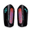 Neymar Jr. ULTRA Light Football Strap Shinguards, Orange Poppy-PUMA Black, small